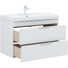 Тумба под раковину Aquanet Ирис new 90 336311 подвесная Белый глянец, купить, цена, заказать, магазин, доставка, скидка, промокод, купить, цена, заказать, магазин, доставка, скидка, промокод