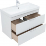 Тумба под раковину Aquanet Ирис new 90 336311 подвесная Белый глянец, купить, цена, заказать, магазин, доставка, скидка, промокод, купить, цена, заказать, магазин, доставка, скидка, промокод