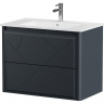 Тумба под раковину Allen Brau Paris 80 1.360001.AM подвесная Антрацит матовый, купить, цена, заказать, магазин, доставка, скидка, промокод, купить, цена, заказать, магазин, доставка, скидка, промокод