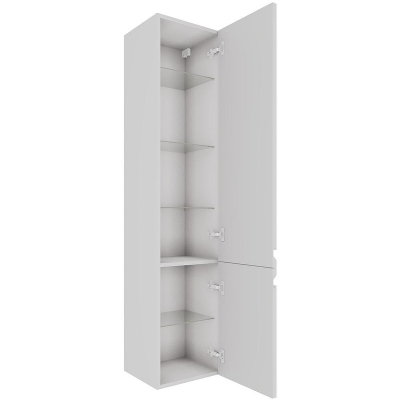 Шкаф пенал Aquatek Вега 35 R AQ70035R-MW подвесной Белый матовый