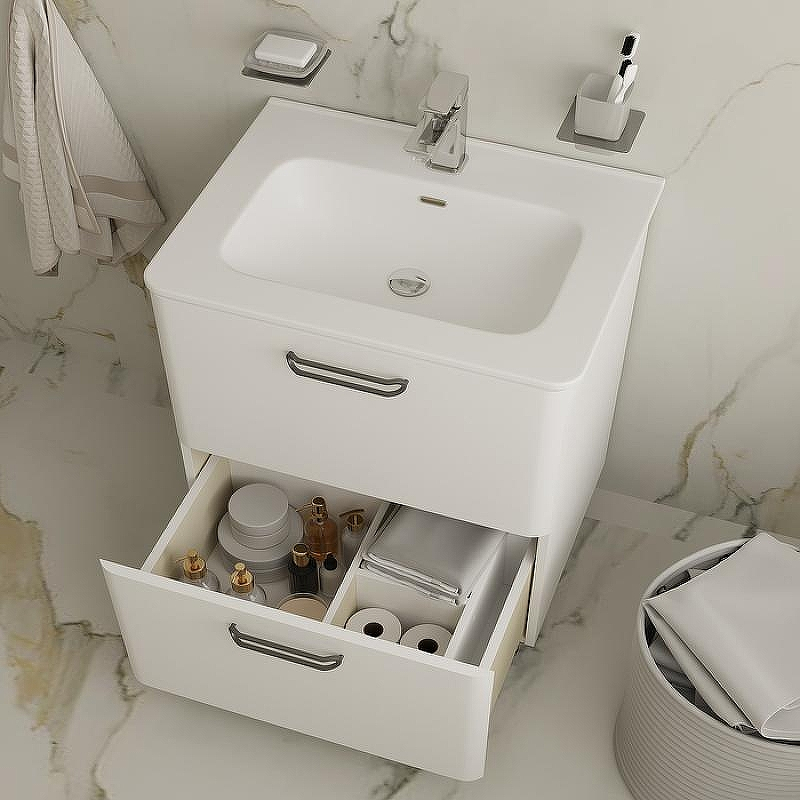 Тумба с раковиной Iddis Brick 60 BRI60WFi95K Белая, купить, цена, заказать, магазин, доставка, скидка, промокод, купить, цена, заказать, магазин, доставка, скидка, промокод