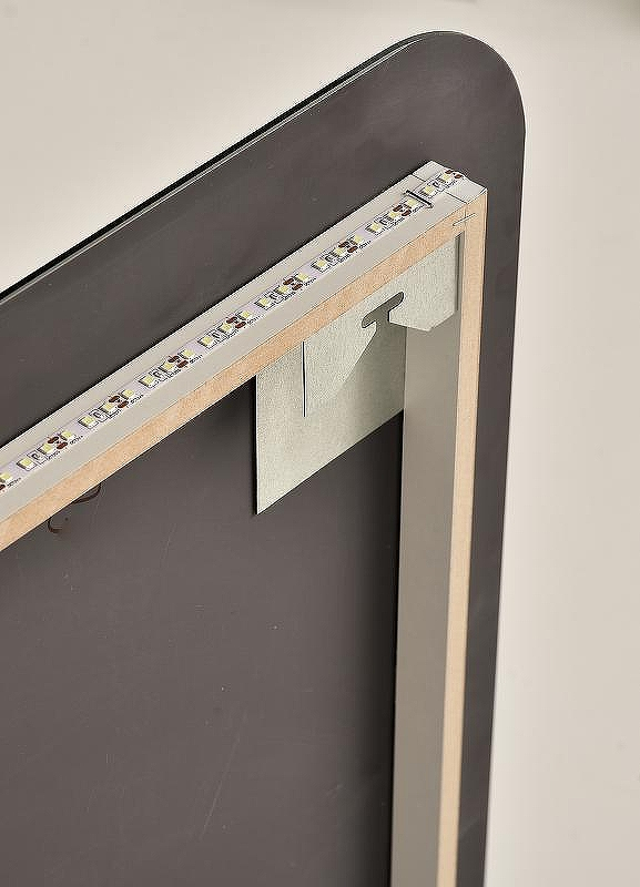 Зеркало Sintesi Salerno 100 SIN-SPEC-SALERNO-100 с подсветкой с подогревом с бесконтактным выключателем, купить, цена, заказать, магазин, доставка, скидка, промокод, купить, цена, заказать, магазин, доставка, скидка, промокод