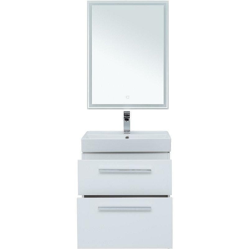 Комплект мебели для ванной Aquanet Nova 60 246279 подвесной Белый глянец, купить, цена, заказать, магазин, доставка, скидка, промокод, купить, цена, заказать, магазин, доставка, скидка, промокод