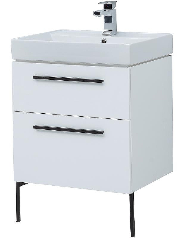 Комплект мебели для ванной Aquanet Nova 60 246279 подвесной Белый глянец, купить, цена, заказать, магазин, доставка, скидка, промокод, купить, цена, заказать, магазин, доставка, скидка, промокод