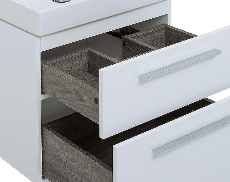 Комплект мебели для ванной Aquanet Nova 60 246279 подвесной Белый глянец, купить, цена, заказать, магазин, доставка, скидка, промокод, купить, цена, заказать, магазин, доставка, скидка, промокод