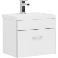 Тумба с раковиной Aquanet Верона 50 287665 подвесная Белая, купить, цена, заказать, магазин, доставка, скидка, промокод, купить, цена, заказать, магазин, доставка, скидка, промокод