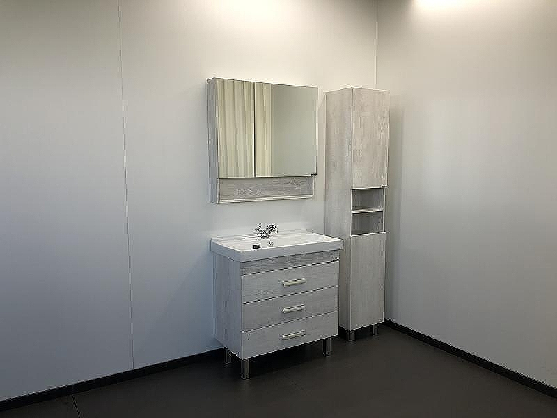 Тумба с раковиной Comforty Никосия 80Н 00004142204 Дуб белый, купить, цена, заказать, магазин, доставка, скидка, промокод, купить, цена, заказать, магазин, доставка, скидка, промокод