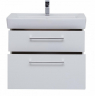 Тумба под раковину Dreja Q Max 80 77.0007W подвесная Белый глянец, купить, цена, заказать, магазин, доставка, скидка, промокод, купить, цена, заказать, магазин, доставка, скидка, промокод