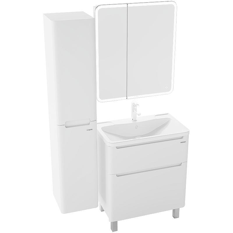 Тумба под раковину Grossman Адель 70 107005 Белая, купить, цена, заказать, магазин, доставка, скидка, промокод, купить, цена, заказать, магазин, доставка, скидка, промокод