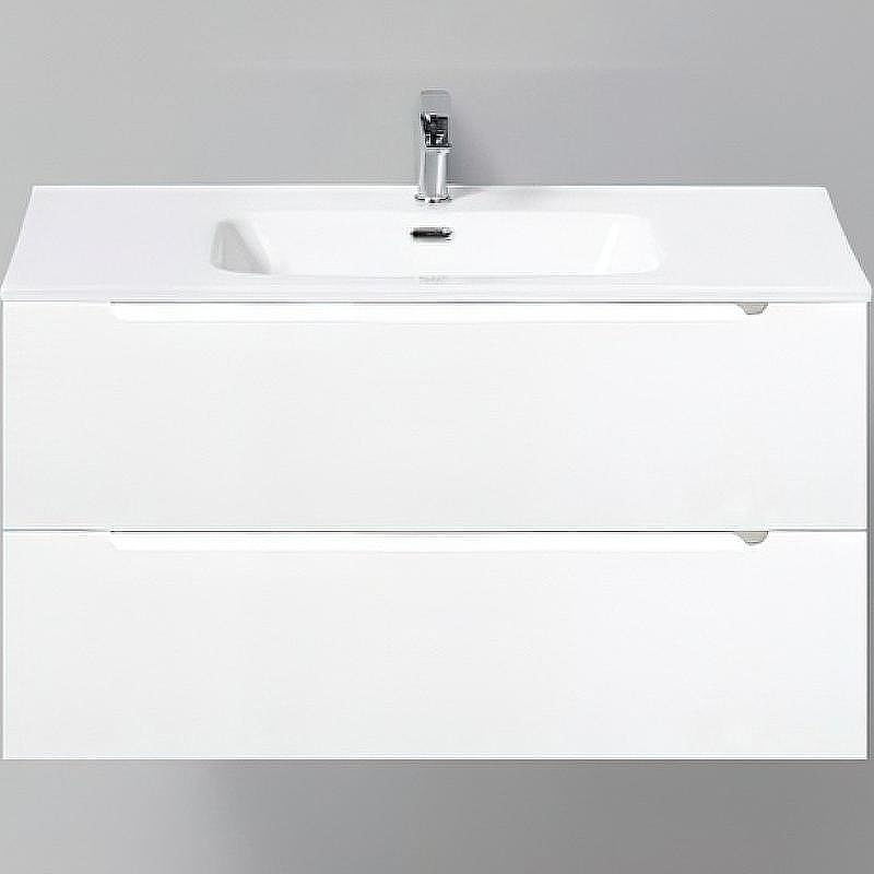 Тумба под раковину BelBagno Etna 100 ETNA-1000-2C-SO-BO-P подвесная Bianco Opaco, купить, цена, заказать, магазин, доставка, скидка, промокод, купить, цена, заказать, магазин, доставка, скидка, промокод