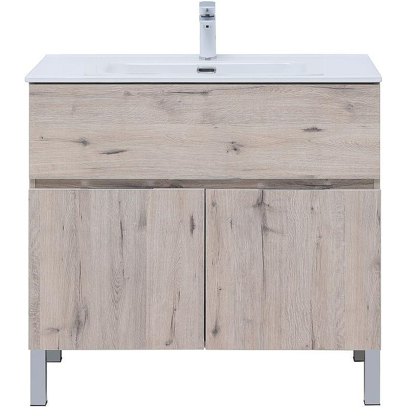Тумба под раковину Aquanet Алвита New 90 303912 Дуб веллингтон белый, купить, цена, заказать, магазин, доставка, скидка, промокод, купить, цена, заказать, магазин, доставка, скидка, промокод