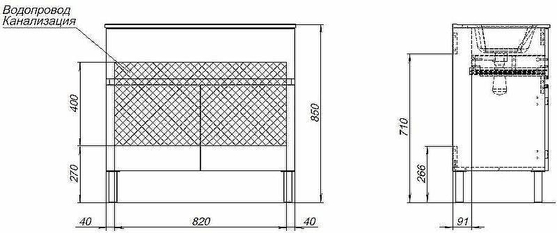 Тумба под раковину Aquanet Алвита New 90 303912 Дуб веллингтон белый, купить, цена, заказать, магазин, доставка, скидка, промокод, купить, цена, заказать, магазин, доставка, скидка, промокод