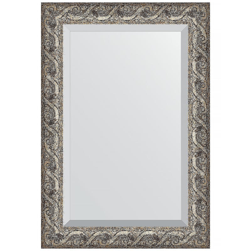 Зеркало Evoform Exclusive 96х66 BY 1279 с фацетом в багетной раме - Фреска 84, купить, цена, заказать, магазин, доставка, скидка, промокод, купить, цена, заказать, магазин, доставка, скидка, промокод