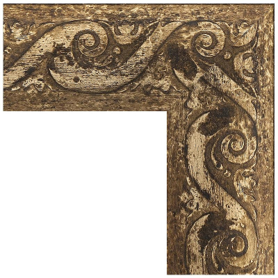 Зеркало Evoform Exclusive 96х66 BY 1279 с фацетом в багетной раме - Фреска 84