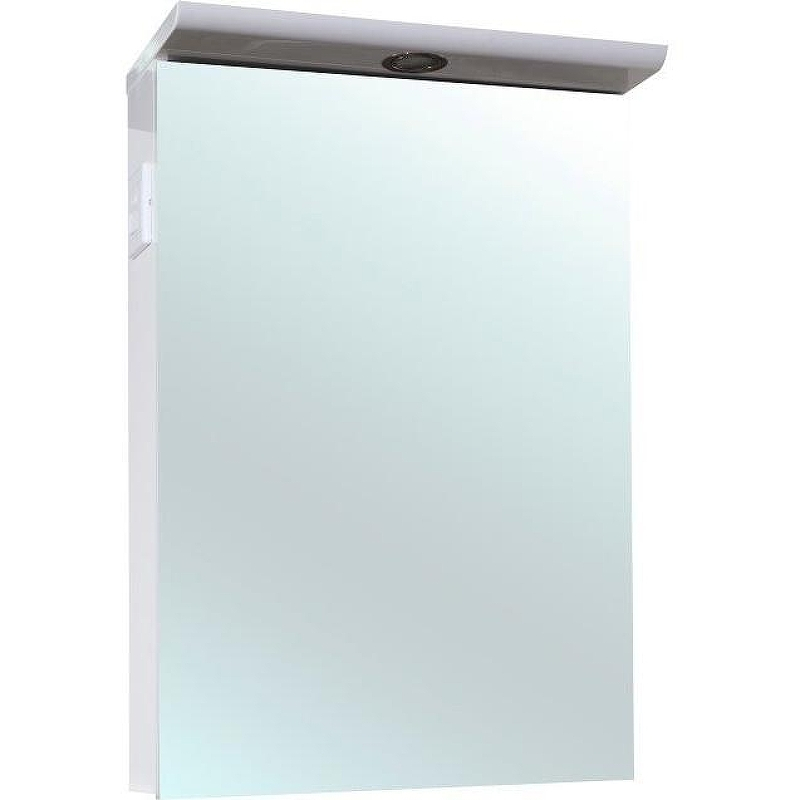 Зеркальный шкаф Bellezza Анкона 50 с подсветкой Белый, купить, цена, заказать, магазин, доставка, скидка, промокод, купить, цена, заказать, магазин, доставка, скидка, промокод