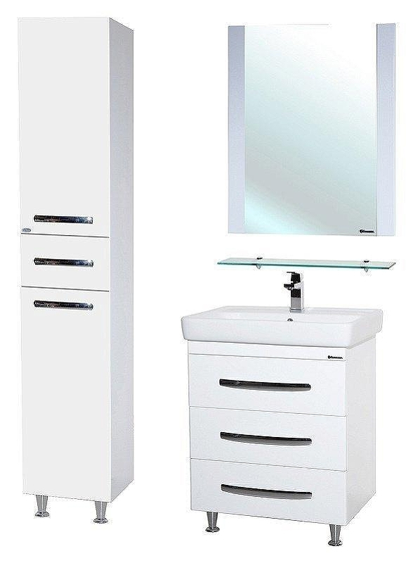 Тумба под раковину Bellezza Рокко 60 4635309660011 Белая, купить, цена, заказать, магазин, доставка, скидка, промокод, купить, цена, заказать, магазин, доставка, скидка, промокод