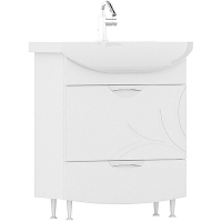 Тумба под раковину Volna Adel 60.2Y tnADEL60.2Y-01 Белая, купить, цена, заказать, магазин, доставка, скидка, промокод, купить, цена, заказать, магазин, доставка, скидка, промокод