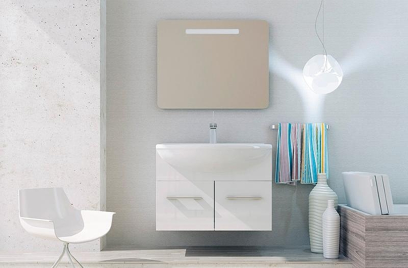 Зеркало SanVit Модерн 120 zmodern120 с подсветкой с кнопочным выключателем, купить, цена, заказать, магазин, доставка, скидка, промокод, купить, цена, заказать, магазин, доставка, скидка, промокод