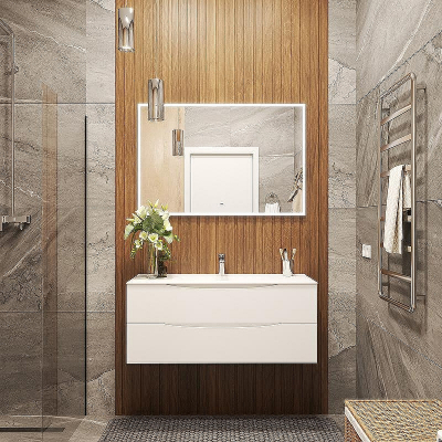 Зеркало Bond Cube 120x80 M44ZE-12080 с подсветкой с сенсорным выключателем