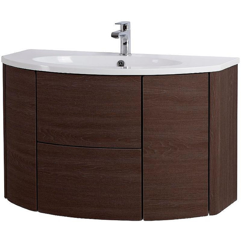 Тумба под раковину Cezares Eden 90 55070 подвесная Rovere scuro Soft, купить, цена, заказать, магазин, доставка, скидка, промокод, купить, цена, заказать, магазин, доставка, скидка, промокод