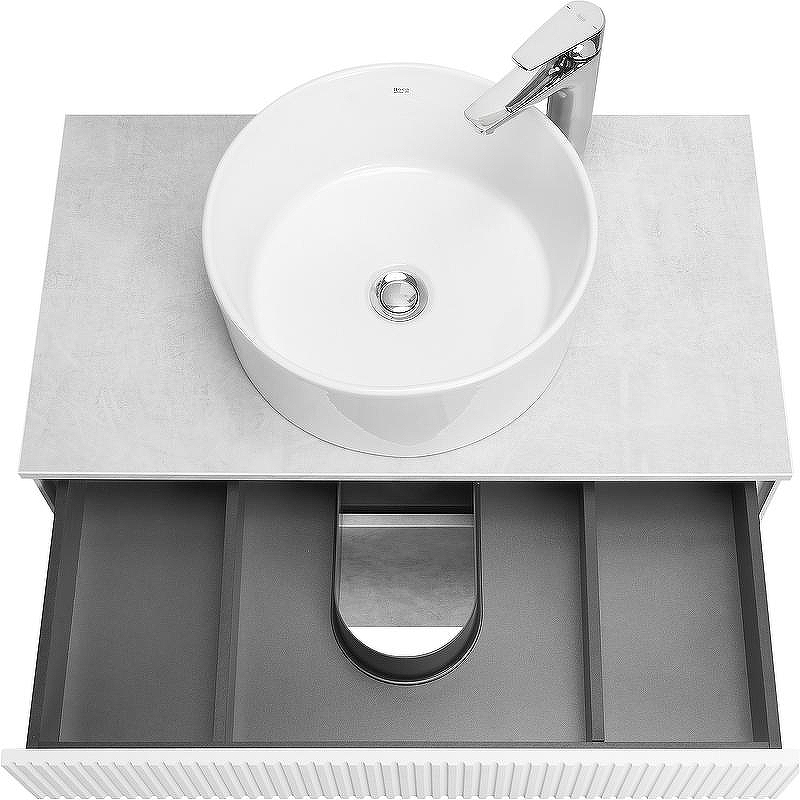 Тумба под раковину Aquaton Марбл 80 1A276201MH4C0 подвесная Слэйт Белый матовый, купить, цена, заказать, магазин, доставка, скидка, промокод, купить, цена, заказать, магазин, доставка, скидка, промокод