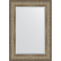Зеркало Evoform Exclusive 100х70 BY 3451 с фацетом в багетной раме - Виньетка античная бронза 109, купить, цена, заказать, магазин, доставка, скидка, промокод, купить, цена, заказать, магазин, доставка, скидка, промокод