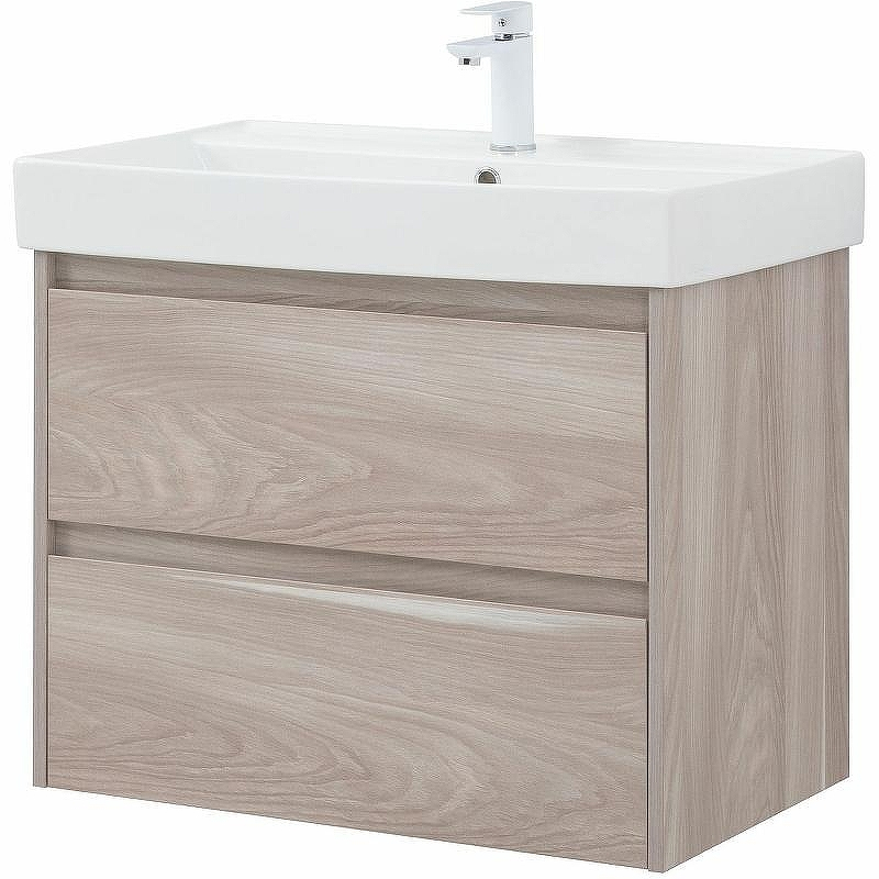 Тумба под раковину Aquanet Nova Lite 75 287885 подвесная Орех светлый, купить, цена, заказать, магазин, доставка, скидка, промокод, купить, цена, заказать, магазин, доставка, скидка, промокод