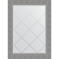 Зеркало Evoform Exclusive-G 104х76 BY 4195 с гравировкой в багетной раме - Чеканка серебряная 90, купить, цена, заказать, магазин, доставка, скидка, промокод, купить, цена, заказать, магазин, доставка, скидка, промокод