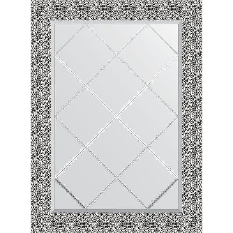 Зеркало Evoform Exclusive-G 104х76 BY 4195 с гравировкой в багетной раме - Чеканка серебряная 90, купить, цена, заказать, магазин, доставка, скидка, промокод, купить, цена, заказать, магазин, доставка, скидка, промокод