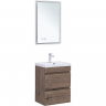 Тумба под раковину Aquanet Нота New 50 334190 подвесная Дуб веллингтон табак, купить, цена, заказать, магазин, доставка, скидка, промокод, купить, цена, заказать, магазин, доставка, скидка, промокод