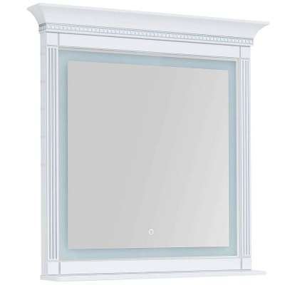 Комплект мебели для ванной Aquanet Селена 105 233125 Белый Серебро