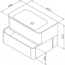 Тумба под раковину AM.PM Sensation 80 M30FHX0802TF подвесная Табачный дуб, купить, цена, заказать, магазин, доставка, скидка, промокод, купить, цена, заказать, магазин, доставка, скидка, промокод