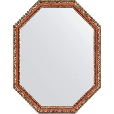 Зеркало Evoform Octagon 71х91 BY 7056 в багетной раме - Бронзовые бусы на дереве 60