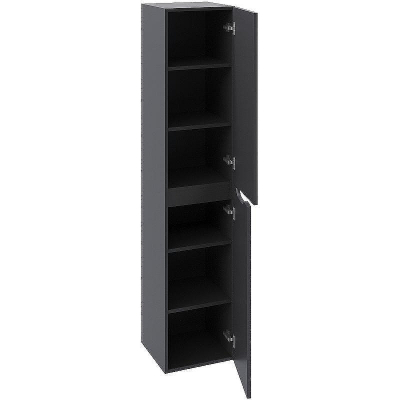 Шкаф пенал Orange Line 35 Li-35Pug подвесной Графит матовый