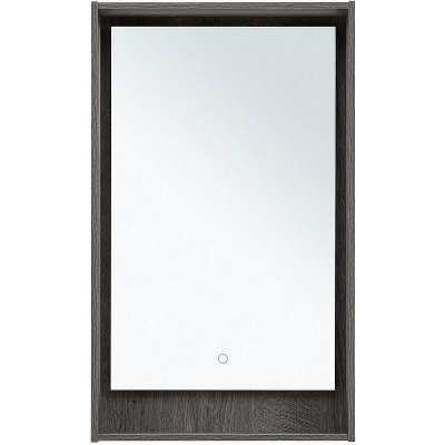 Зеркало Aquanet Милан 50 336392 с подсветкой Дуб рошелье с сенсорным выключателем