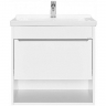 Тумба под раковину Aquaton Хоуп 60 1A287201HP2B0 подвесная Белая матовая, купить, цена, заказать, магазин, доставка, скидка, промокод, купить, цена, заказать, магазин, доставка, скидка, промокод
