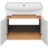 Тумба с раковиной Misty Сканди 60 УТ000023184 подвесная Белый Дуб крафт золотой Антрацит, купить, цена, заказать, магазин, доставка, скидка, промокод, купить, цена, заказать, магазин, доставка, скидка, промокод