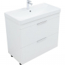Тумба под раковину Aquanet Ирис new 90 336309 Белый глянец, купить, цена, заказать, магазин, доставка, скидка, промокод, купить, цена, заказать, магазин, доставка, скидка, промокод