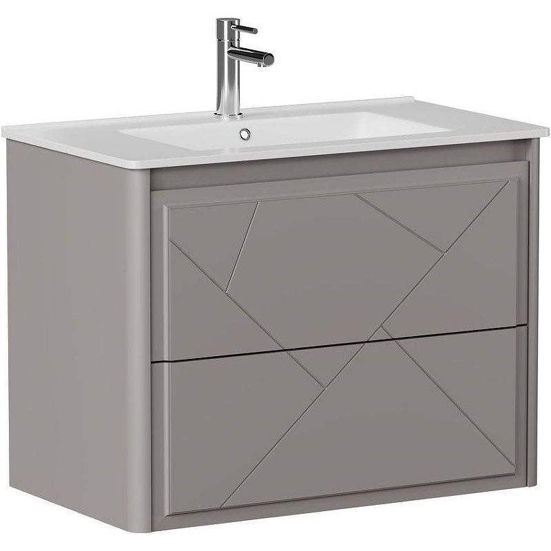 Тумба под раковину Allen Brau Paris 80 1.360001.PGM подвесная Платина матовый, купить, цена, заказать, магазин, доставка, скидка, промокод, купить, цена, заказать, магазин, доставка, скидка, промокод