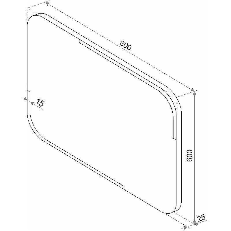 Зеркало Континент Raison 800х600 ЗЛП485 с подсветкой с сенсорным выключателем, купить, цена, заказать, магазин, доставка, скидка, промокод, купить, цена, заказать, магазин, доставка, скидка, промокод