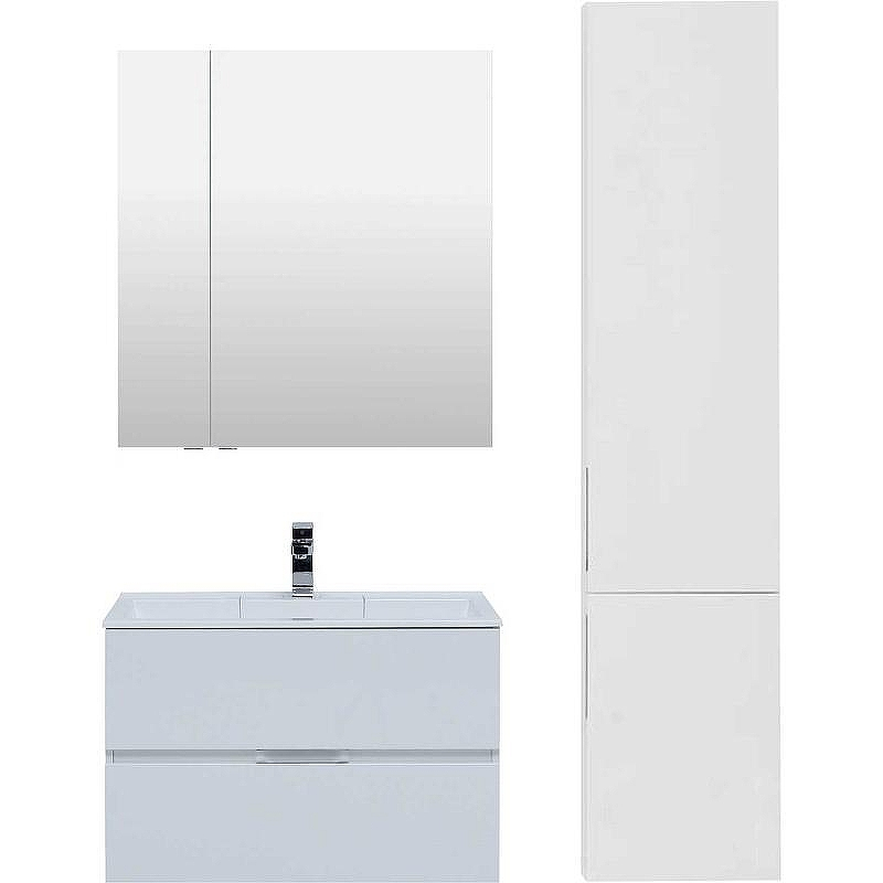 Зеркальный шкаф Aquanet Алвита 80 R 235342 Белый, купить, цена, заказать, магазин, доставка, скидка, промокод, купить, цена, заказать, магазин, доставка, скидка, промокод