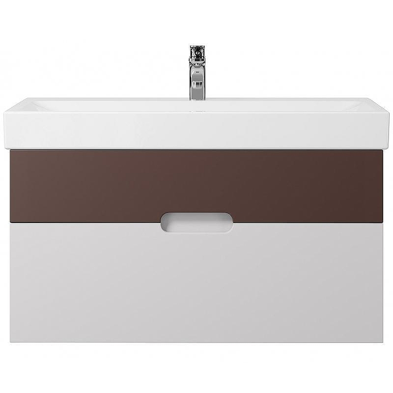 Тумба под раковину Creto Malibu 100 7-1079CS подвесная Chocolate Soft, купить, цена, заказать, магазин, доставка, скидка, промокод, купить, цена, заказать, магазин, доставка, скидка, промокод