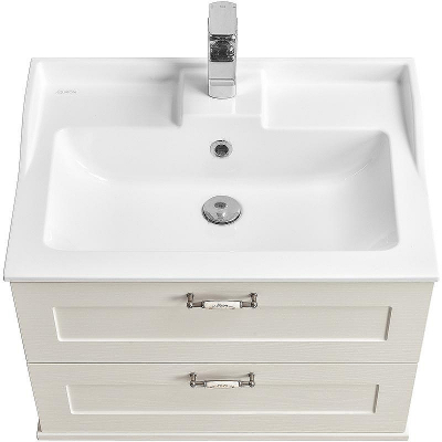 Тумба под раковину Aquaton Леон 65 1A187001LBPS0 подвесная Дуб Белый