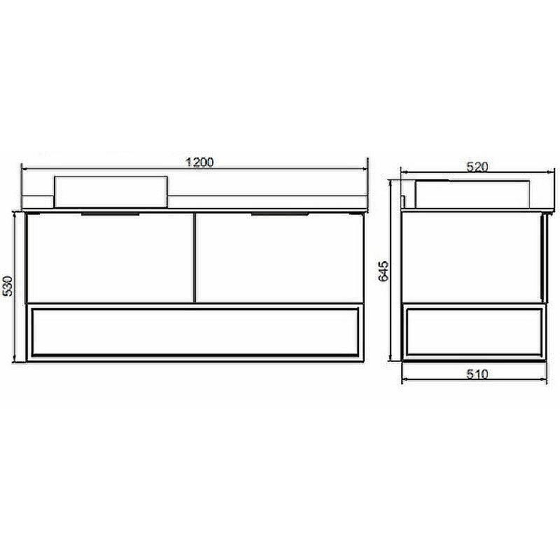 Тумба с раковиной Comforty Порто 120-1 00-00000828 подвесная Дуб темно-коричневый, купить, цена, заказать, магазин, доставка, скидка, промокод, купить, цена, заказать, магазин, доставка, скидка, промокод