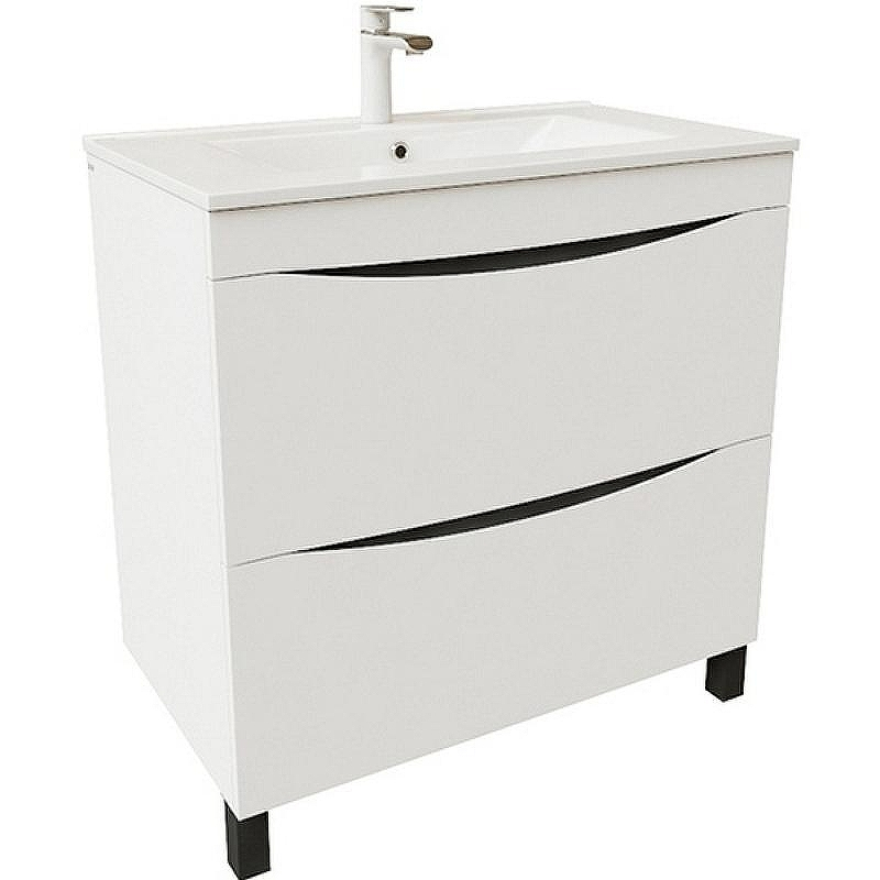 Тумба с раковиной Iddis Cloud 80 CLO80WFi95K Белая, купить, цена, заказать, магазин, доставка, скидка, промокод, купить, цена, заказать, магазин, доставка, скидка, промокод