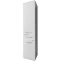 Шкаф пенал Эстет Barcelona 35 L ФР-00003588 подвесной Белый, купить, цена, заказать, магазин, доставка, скидка, промокод, купить, цена, заказать, магазин, доставка, скидка, промокод