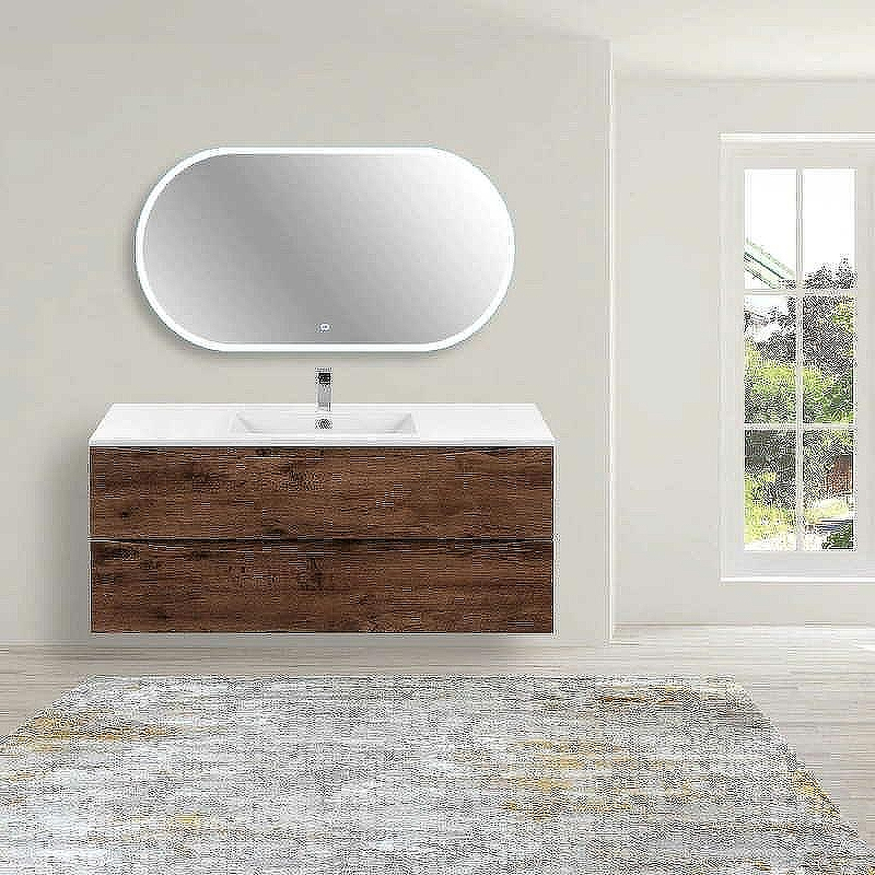 Тумба под раковину Vincea Mia 120 VMC-2MC120RW подвесная R.Wood, купить, цена, заказать, магазин, доставка, скидка, промокод, купить, цена, заказать, магазин, доставка, скидка, промокод