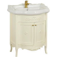 Тумба под раковину Migliore Bella 70 28538 Белая матовая, купить, цена, заказать, магазин, доставка, скидка, промокод, купить, цена, заказать, магазин, доставка, скидка, промокод