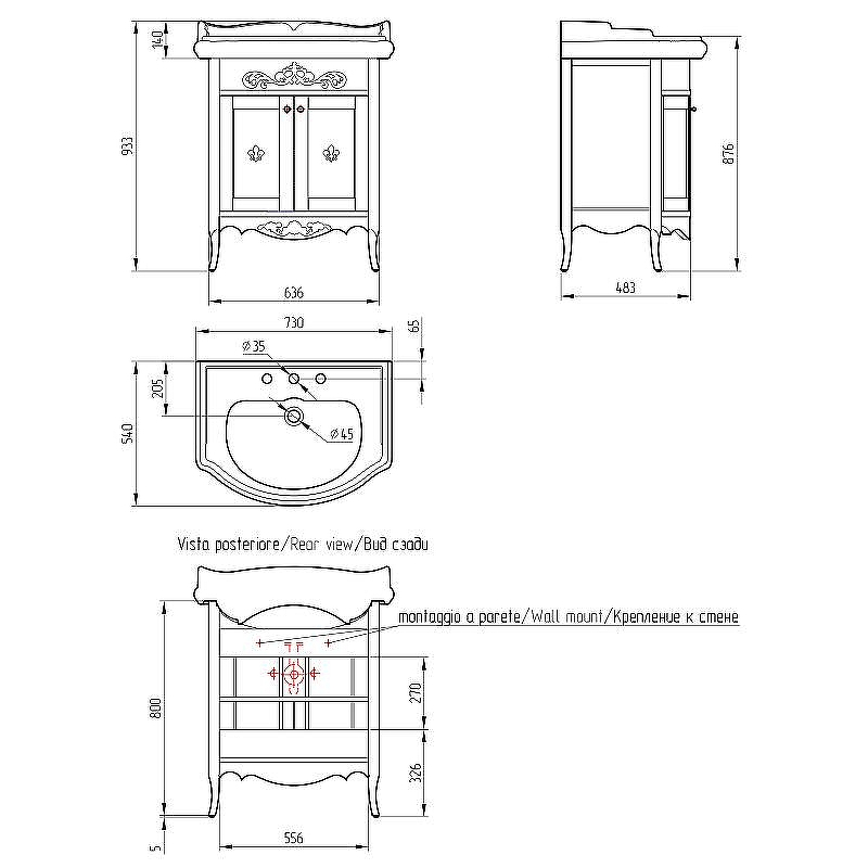 Тумба под раковину Migliore Bella 70 28538 Белая матовая, купить, цена, заказать, магазин, доставка, скидка, промокод, купить, цена, заказать, магазин, доставка, скидка, промокод