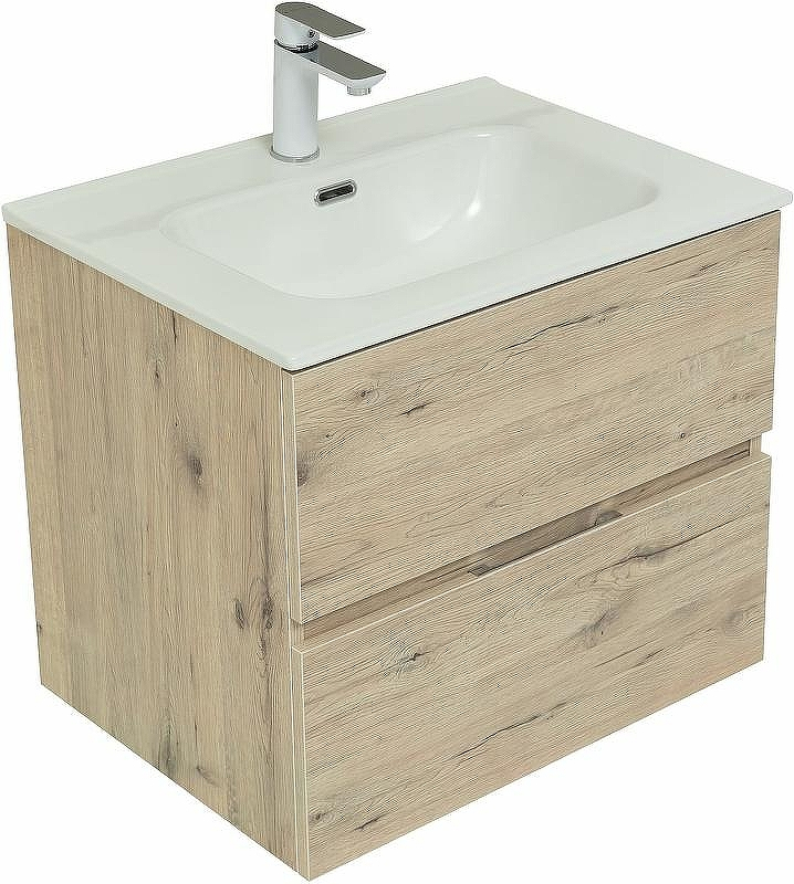 Комплект мебели для ванной Aquanet Алвита New 60 274209 подвесной Дуб веллингтон белый, купить, цена, заказать, магазин, доставка, скидка, промокод, купить, цена, заказать, магазин, доставка, скидка, промокод